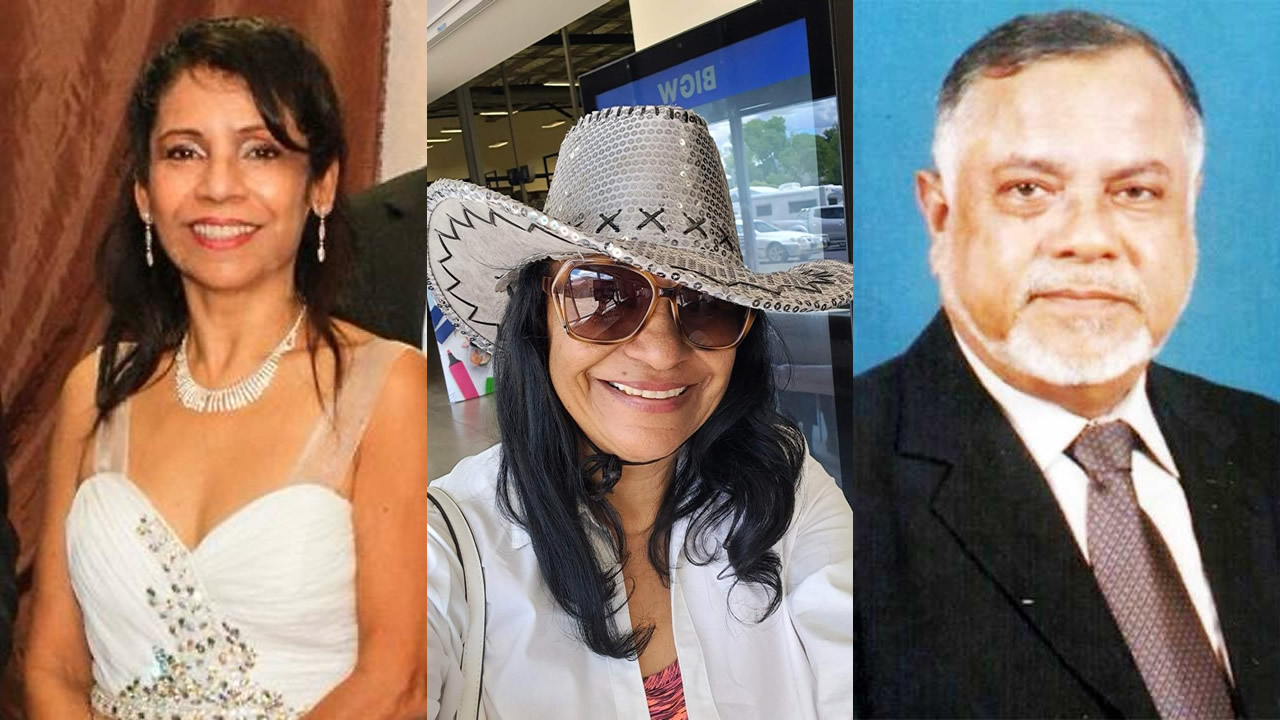 Huguette Cupidon, Nadège Lablanche et Raouf Bundhun.