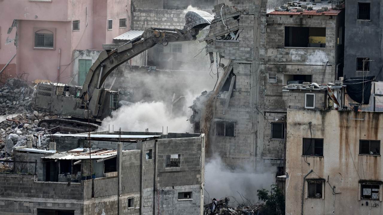Israël entame la destruction de 25 immeubles d'un camp de réfugiés palestiniens en Cisjordanie