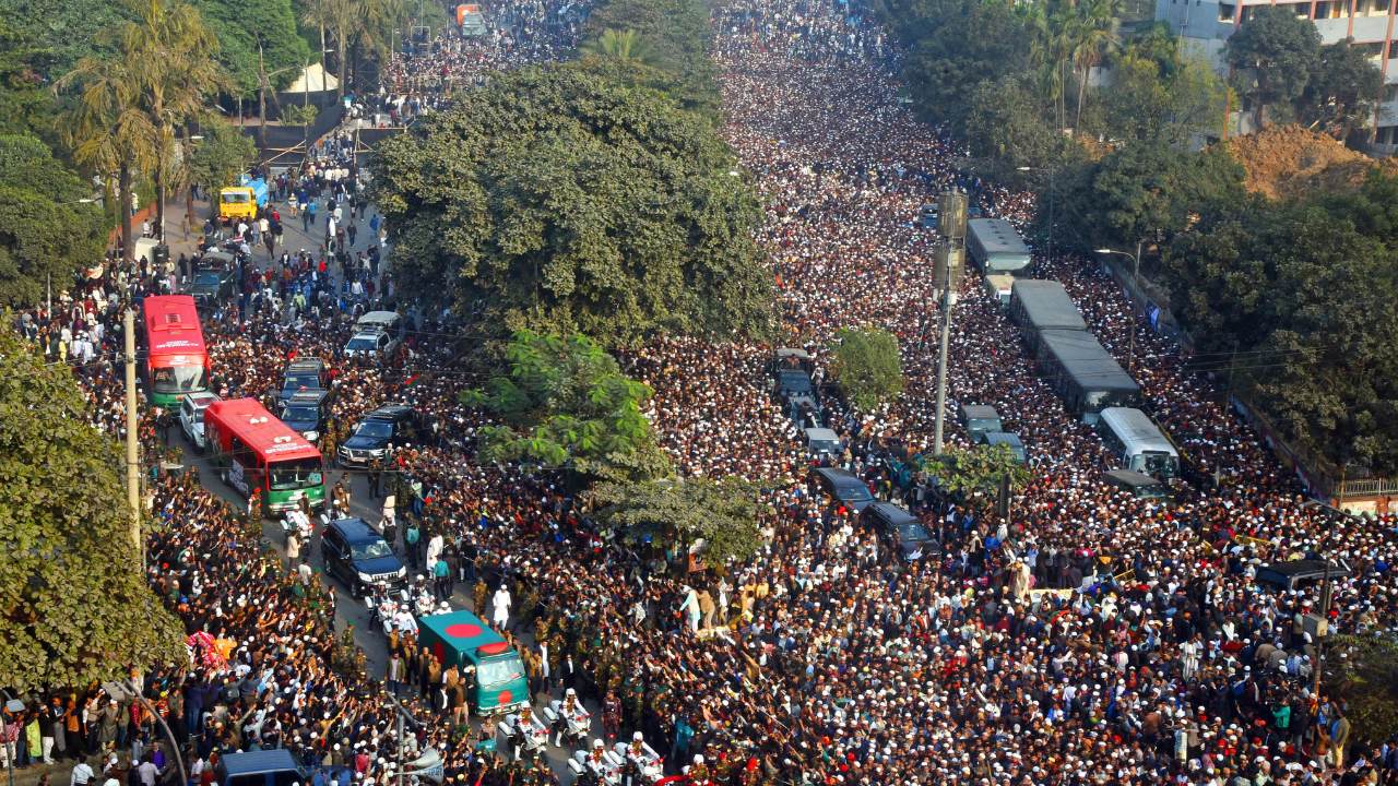 Le Bangladesh a fait ses adieux à l'ex-Première ministre Khaleda Zia