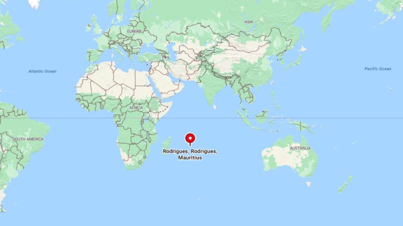 Séisme de magnitude 4,2 entre Rodrigues et l’Australie