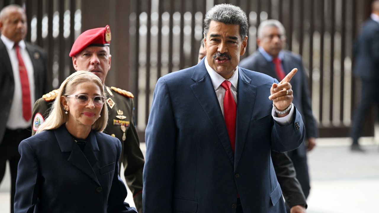 Le couple Maduro