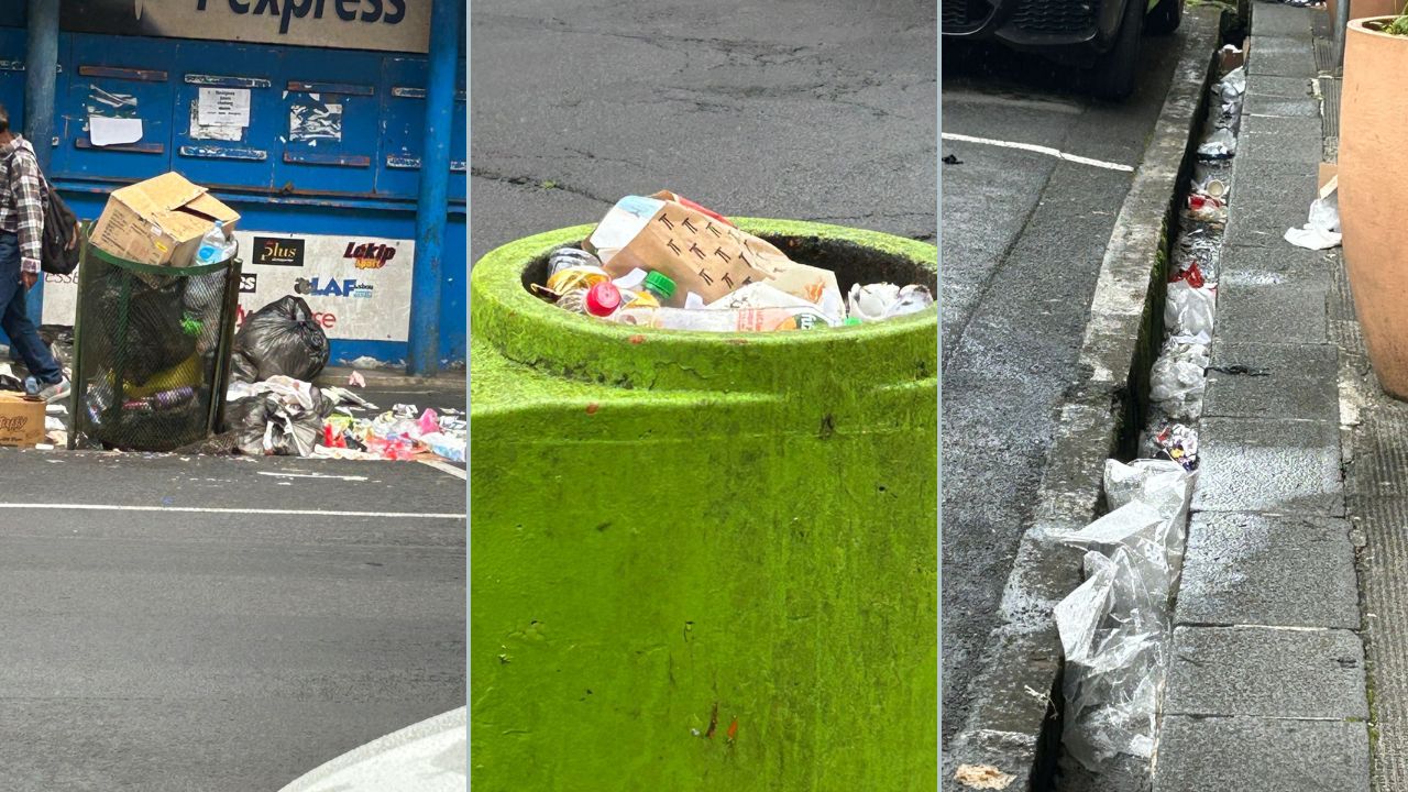 Accumulations des déchets à curepipe