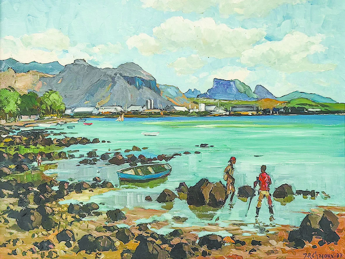 Vue à Bain-des-Dames de Roger Charoux. 