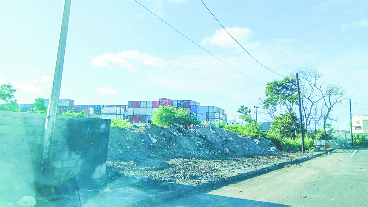 Après avoir été alerté de la situation, le conseil de district de Pamplemousses a été dépêché sur les lieux.