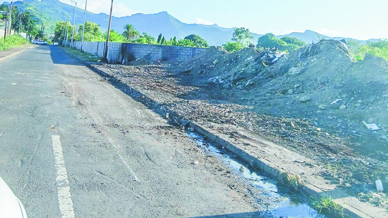 Comme on peut le voir sur la photo, tous les déchets ont été retirés.