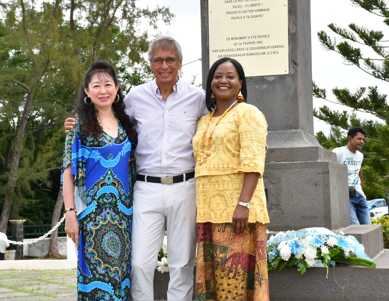 Abolition de l’esclavage  le PMSD à Pointe-Canon pour un hommage