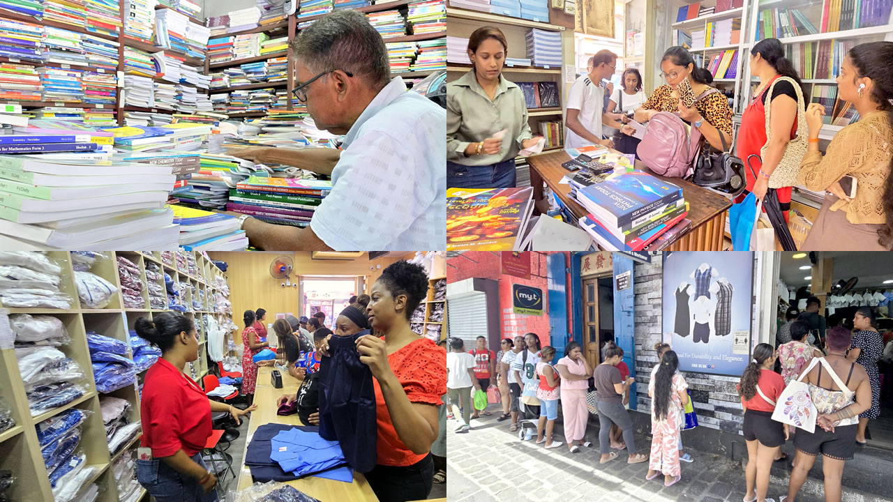 Des fournitures scolaires indispensables pour permettre aux enfants d'étudier dans de bonnes conditions.