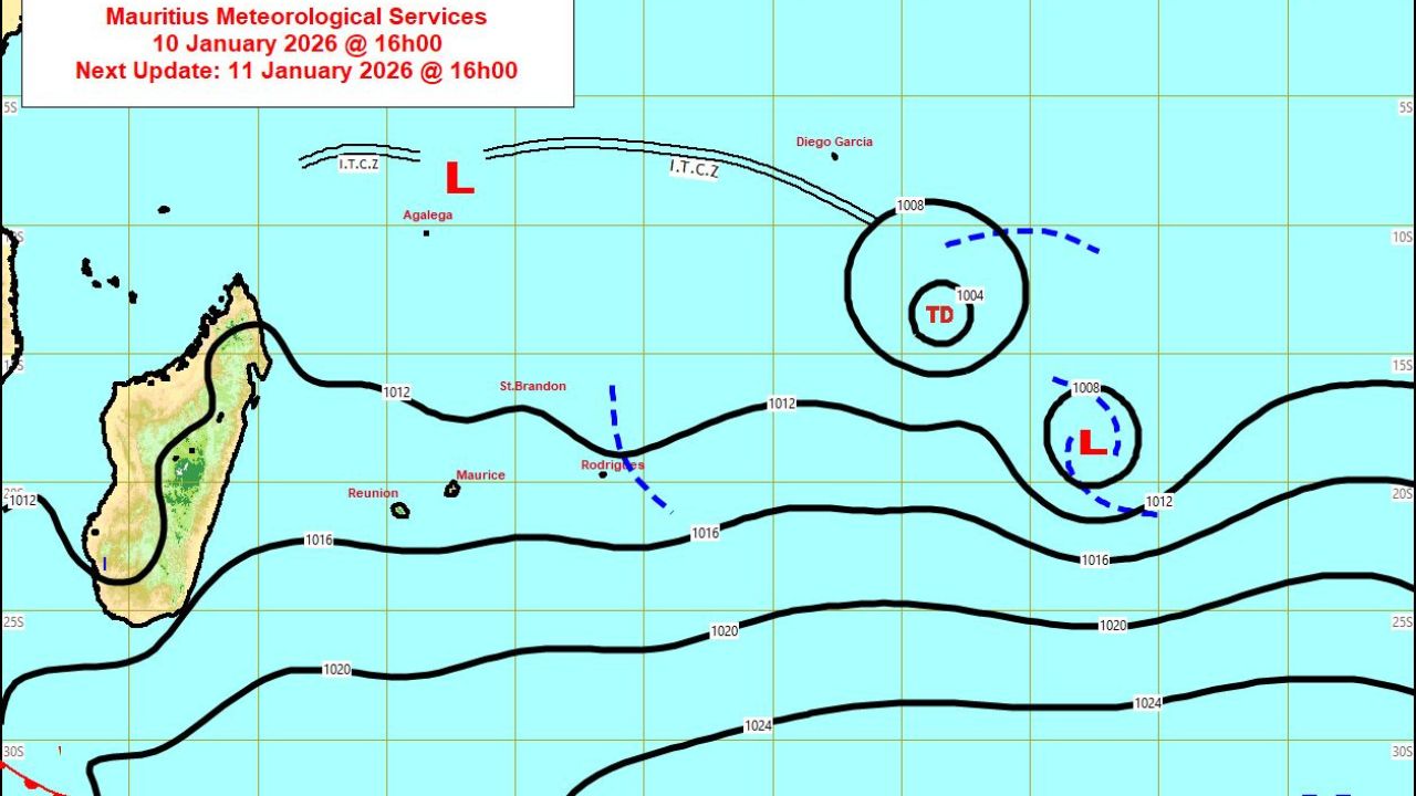 carte synoptique de la station meteo 110126