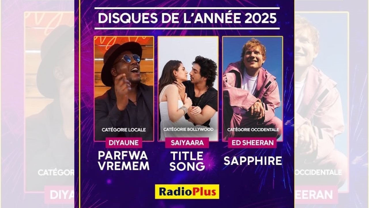 disque de l'année 2025