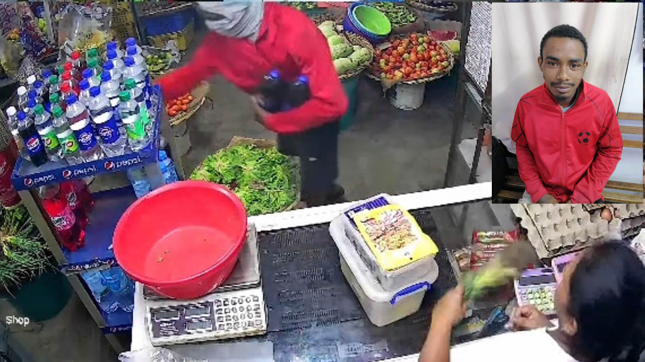 Le suspect a participé à une reconstitution des faits vendredi. La commerçante est encore sous le choc. 