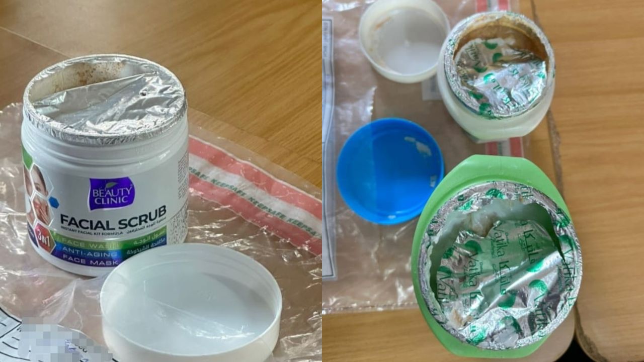 Drogue synthèse dans des pots de creme 260126