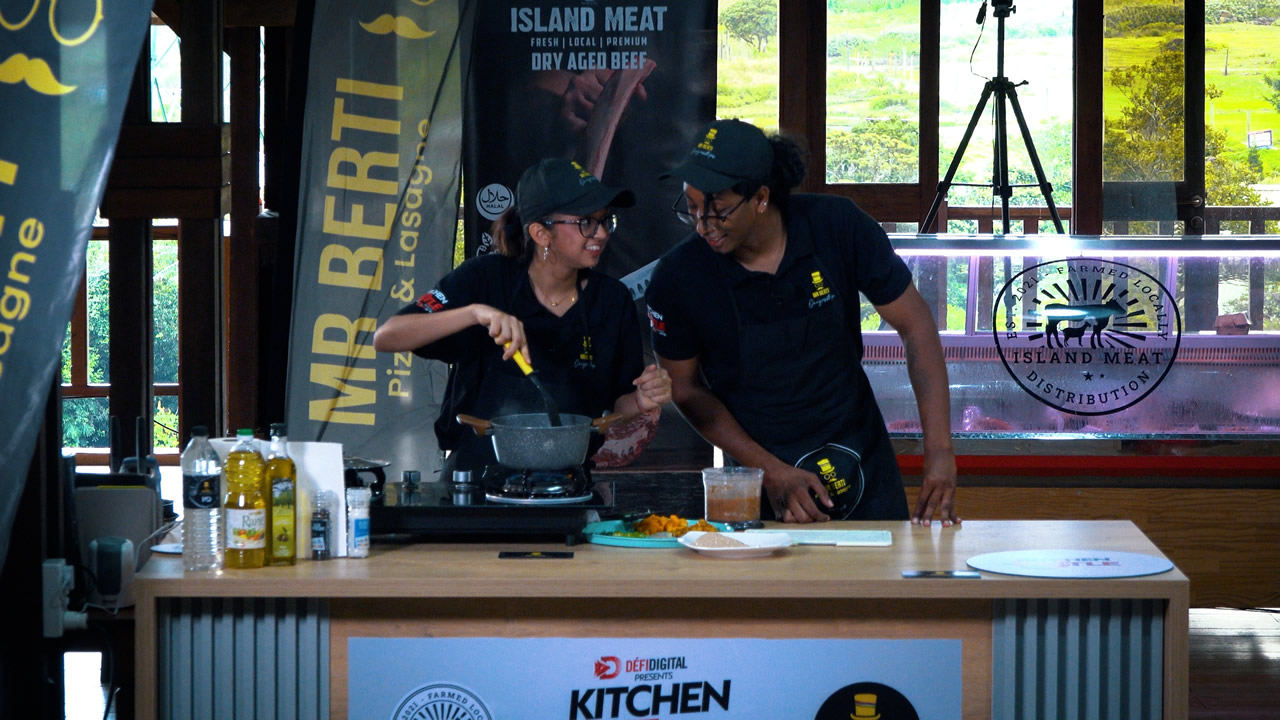 Une belle complicité entre les deux finalistes, malgré l’intensité  de la compétition.