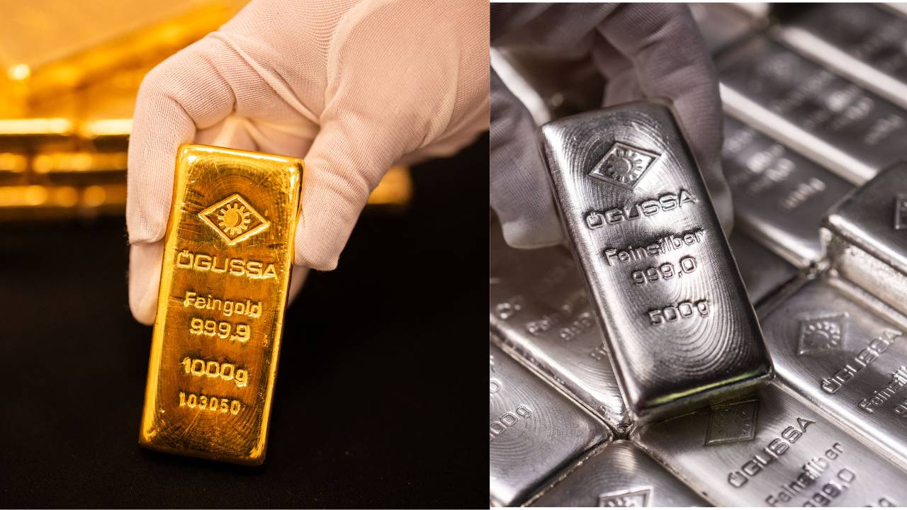 Le cours de l'argent dévisse de plus de 15%, l'or cède plus de 3%