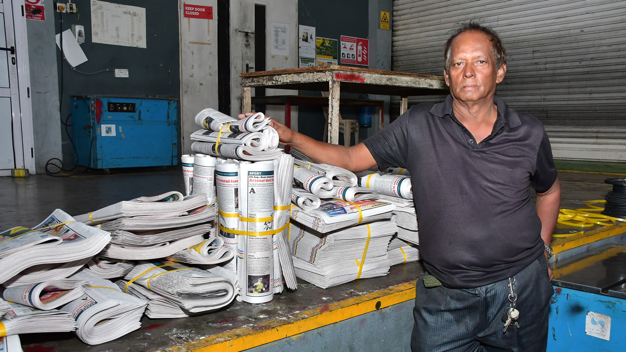Leckramsing Bhujun (Shyam), « la fidelite des lecteurs est intacte. »