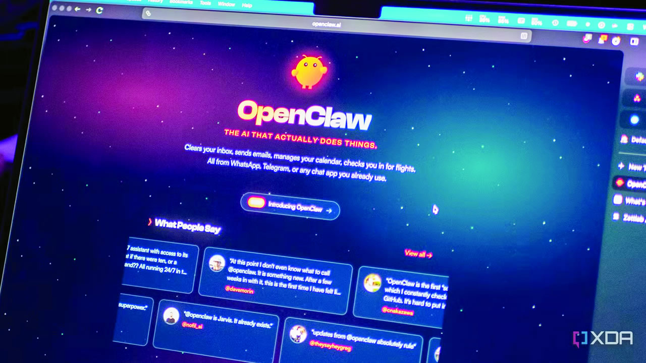  L’assistant numérique OpenClaw peut être installé localement sur un ordinateur personnel.