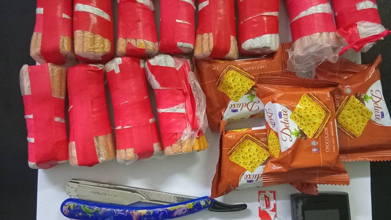 Prison de GRNO : saisie d’un colis contenant 380 cigarettes, un téléphone et un canif