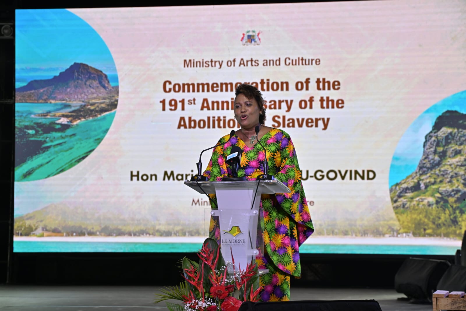 Commémoration de l’abolition de l’esclavage au Morne : « La drogue est la nouvelle forme d’esclavage », affirme Véronique Leu-Govind