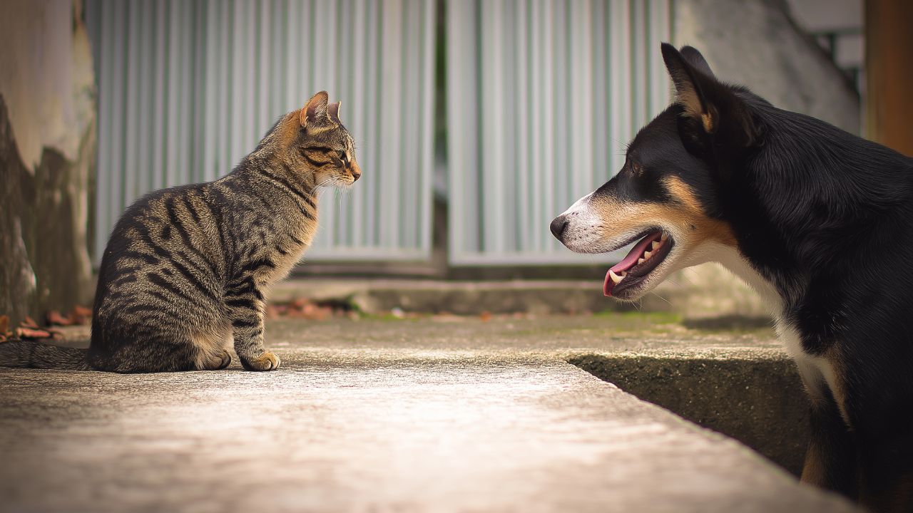 chiens et chats photo d'illustration
