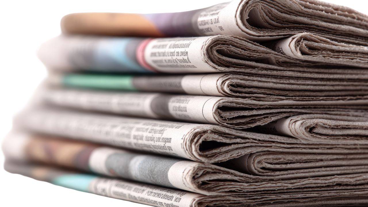 journaux photo d'illustration 