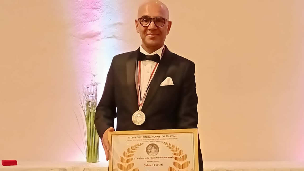 Pour Sayeed Eyasim, cette distinction est avant tout honorifique.