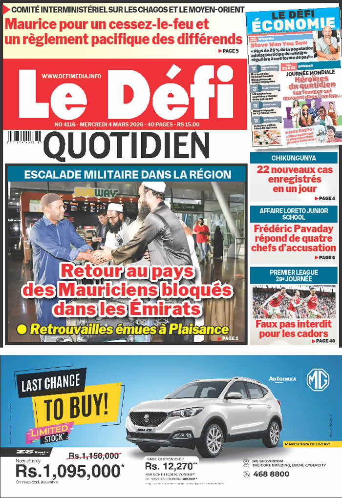 defi quotidien