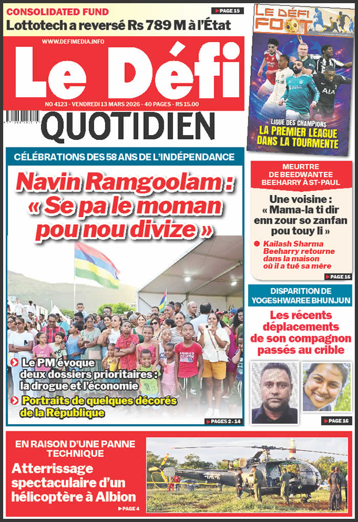 defi quotidien