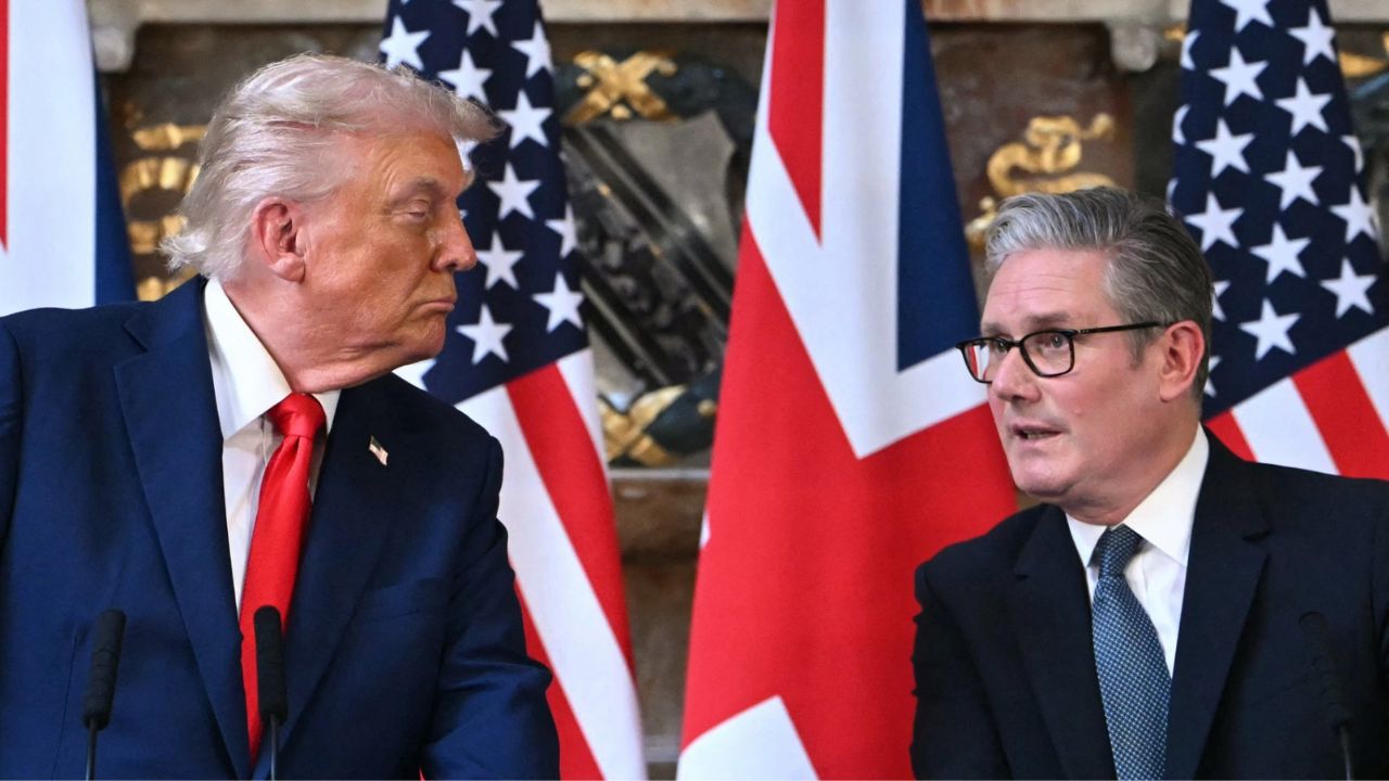 Donald Trump et Keir Starmer