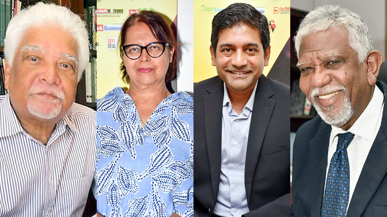 Les  invitées de « Au Cœur de l’Info », étaient Jean-Claude de l’Estrac, Sheila Bunwaree, Jean-Luc Mootoosamy et Jérôme Boulle.