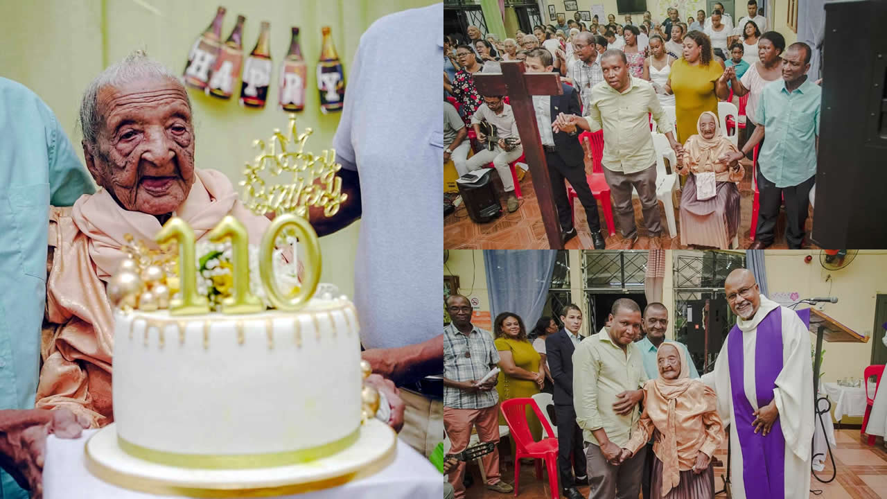 L'habitante de Pointe-aux-Piments reste lucide. Le foi occupe une place importante dans la vie de Marie Noëlie Ami. La bienveillance de la dame est remarquable, selon ses proches. 