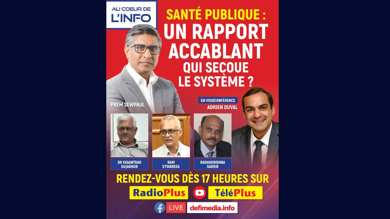 Au Cœur de l’Info – Santé publique : un rapport accablant qui secoue le système ?
