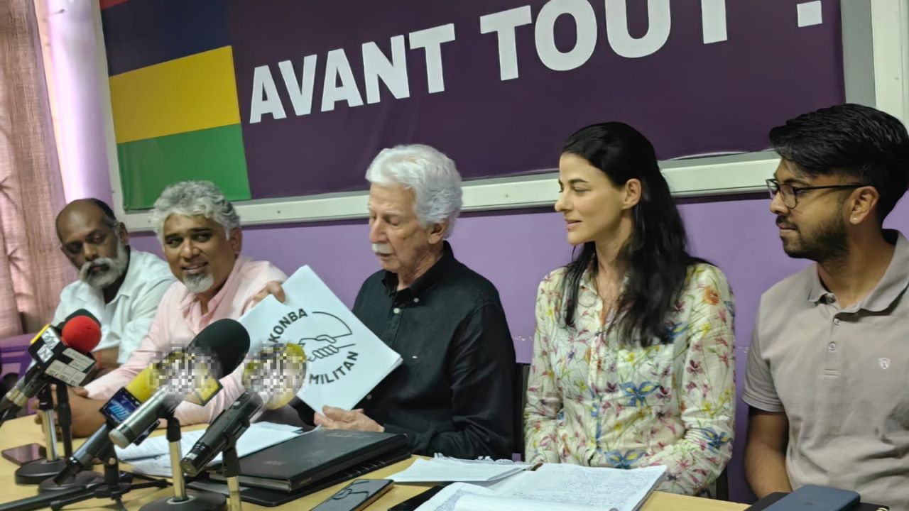 Paul Bérenger lance Konba Militan Progresis