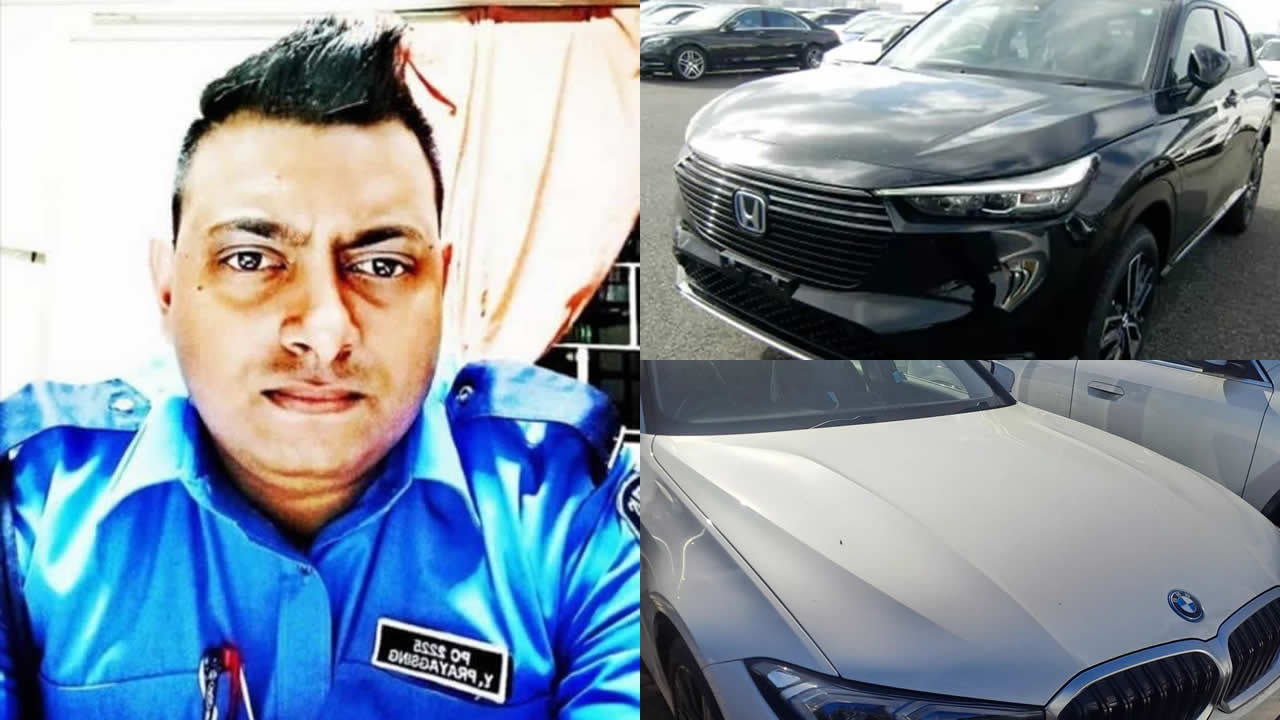 Le policier Yashwantsing Prayagsing, Les photos  des voitures avaient été montrées au directeur de la société offshore. 