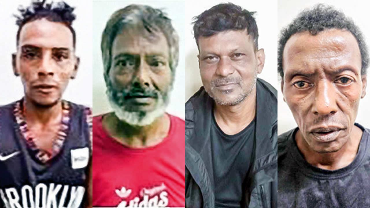 Les suspects arrêtés ont été placés en détention policière.