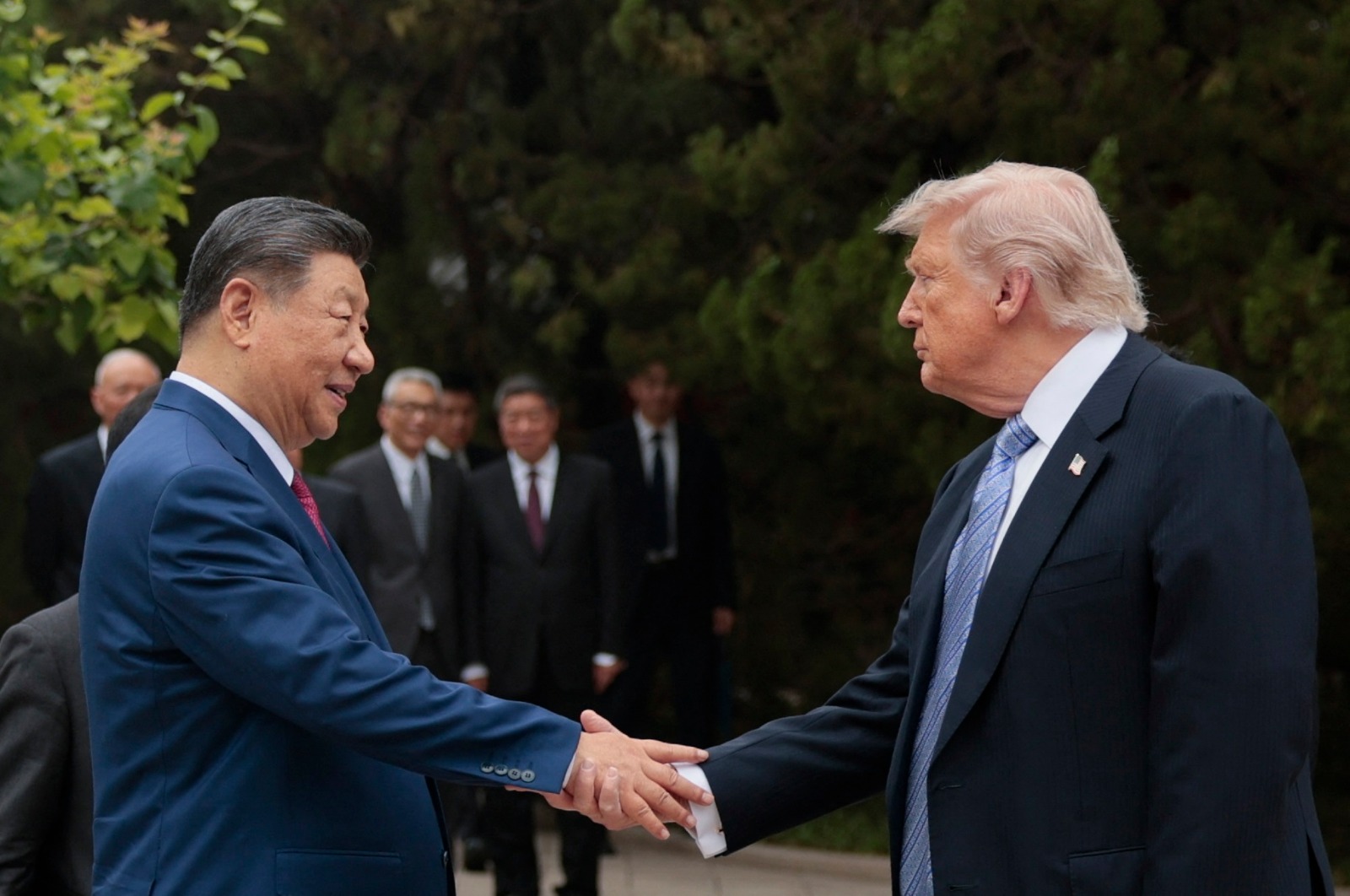 A Pékin, Trump revendique des accords commerciaux "fantastiques"