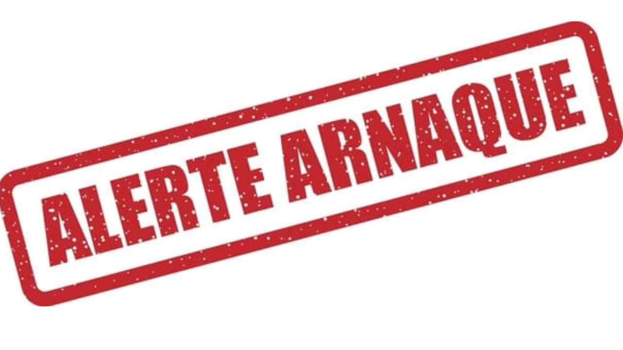 Alerte arnaque