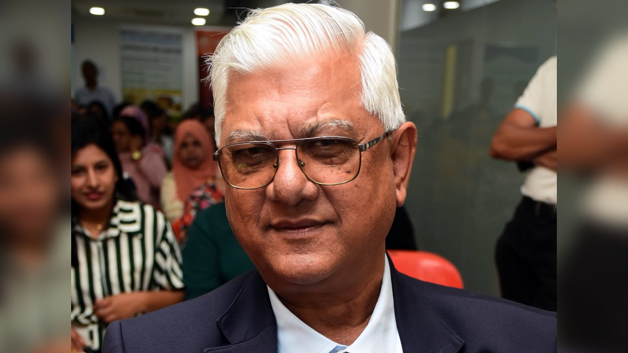 Le Dr Vasantrao Gudjadhur, Senior Advisor au ministère de la Santé
