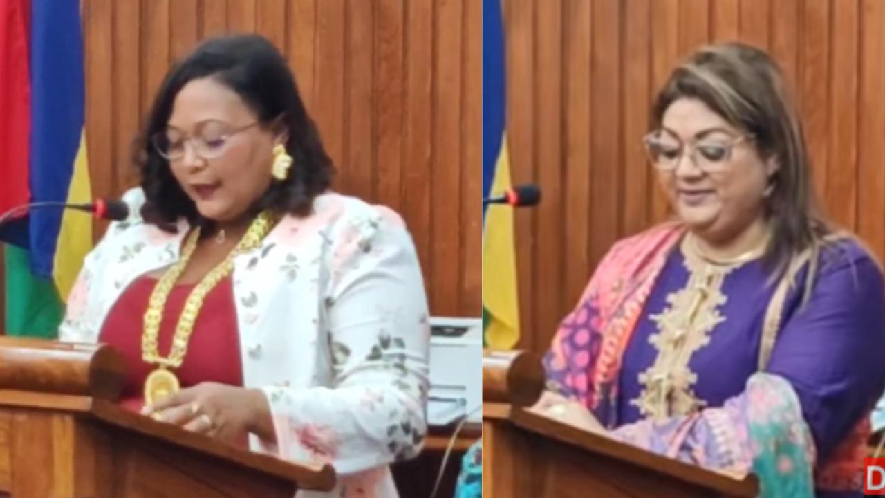 Port-Louis : Christelle Pondard élue lord-maire, Mehzabeen Caramtali adjointe