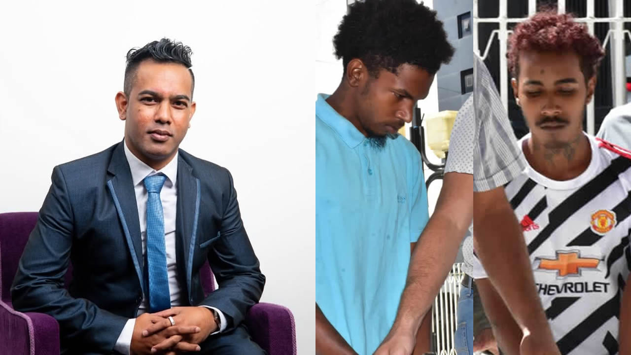 Gino Ronnie Bodha était un fils talentueux, selon ses proches. Ismaël Larhubarbe a avoué qu’il a aidé Maël Rose à se débarrasser du cadavre de Gino Ronnie Bodha. Maël Rose lors de sa comparution devant le tribunal, le samedi 16 mai.