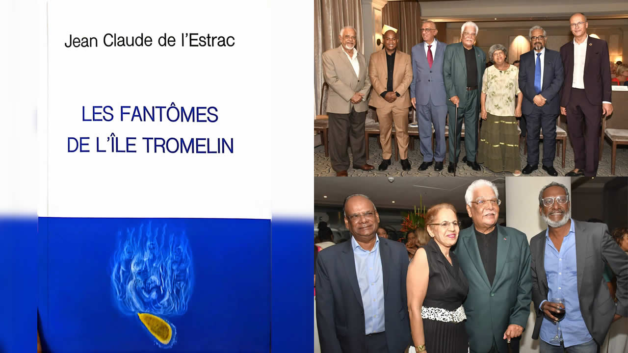 « Les Fantômes de L’Île Tromelin », de Jean-Claude de L’Estrac Imprimé par les Éditions Le Printemps