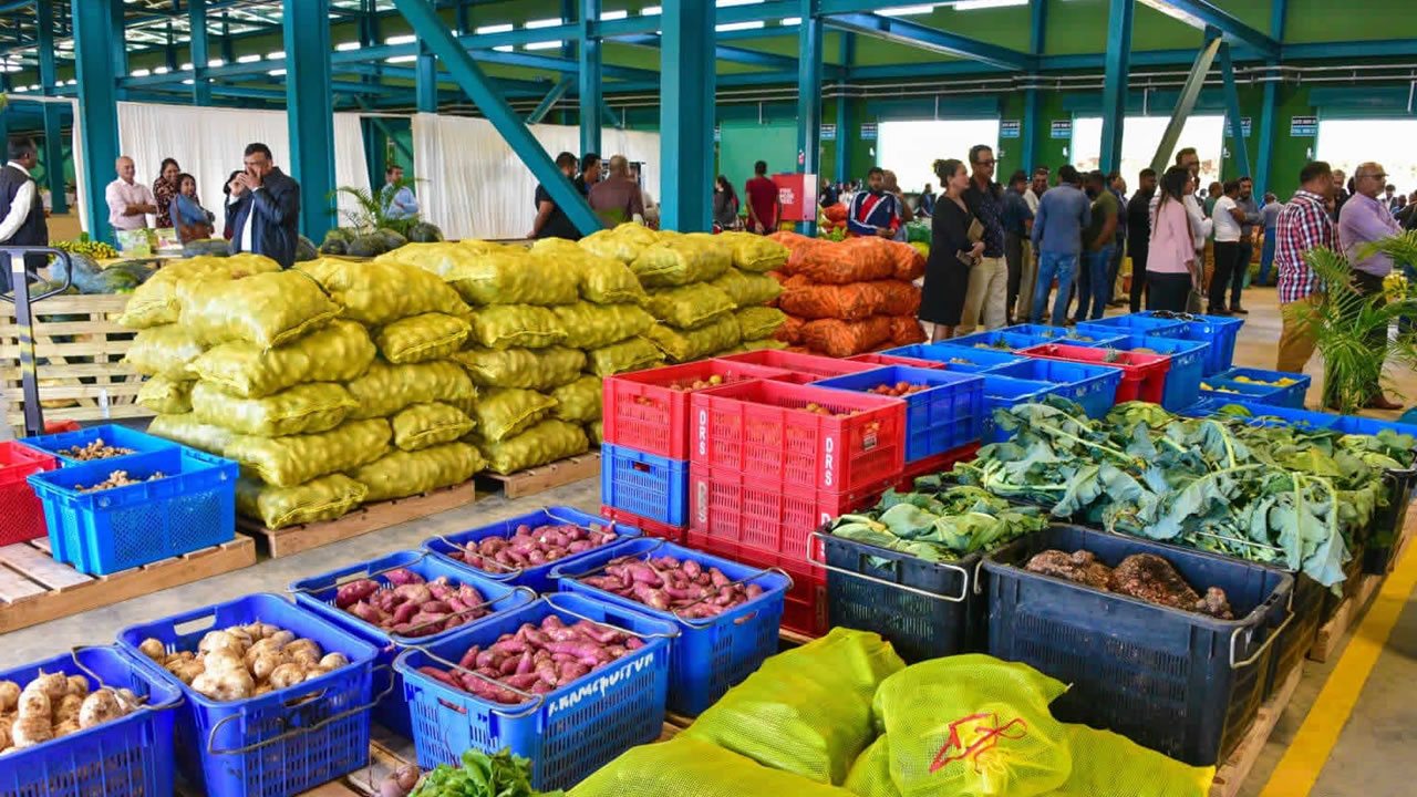 C’est en juillet 2023 que le marché de gros de Wooton a été inauguré.