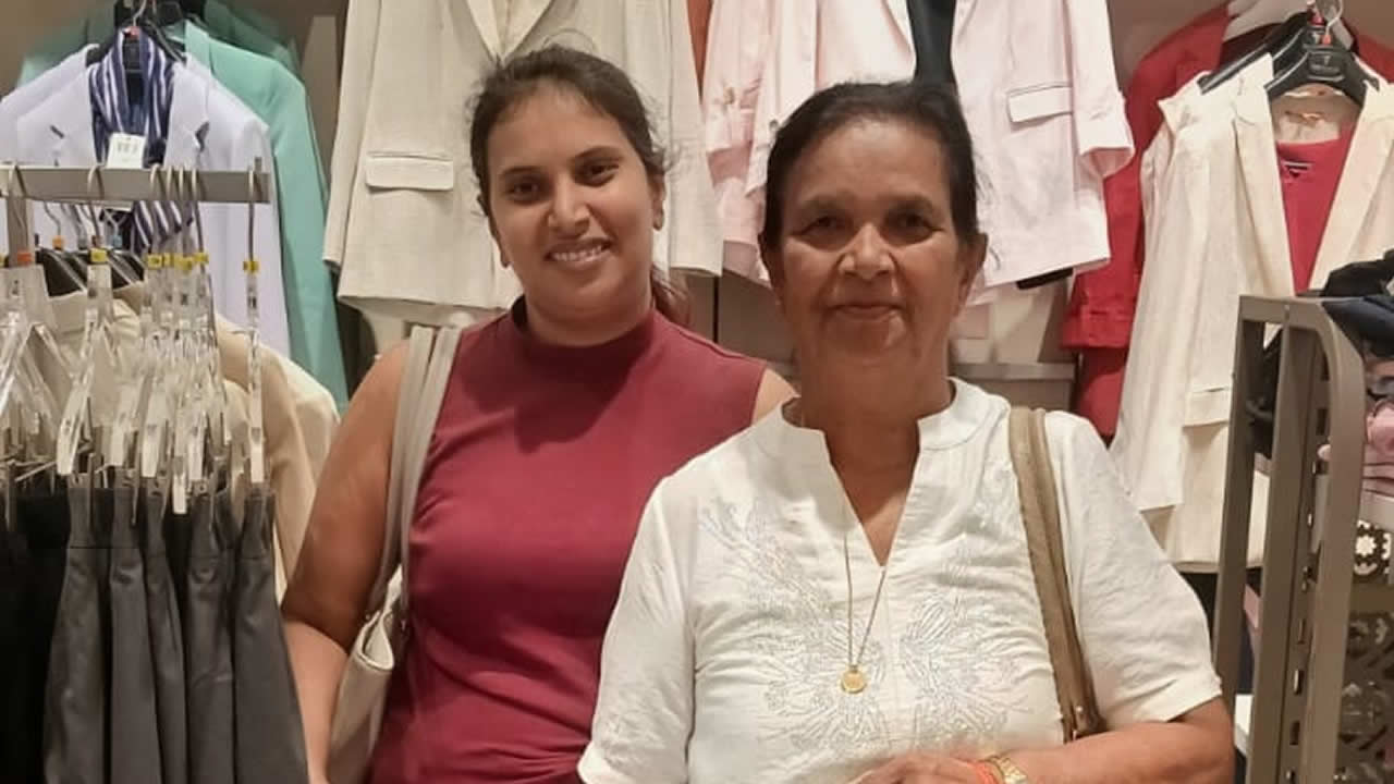 Prisha Bhurtun et Soobawtee Peerthy