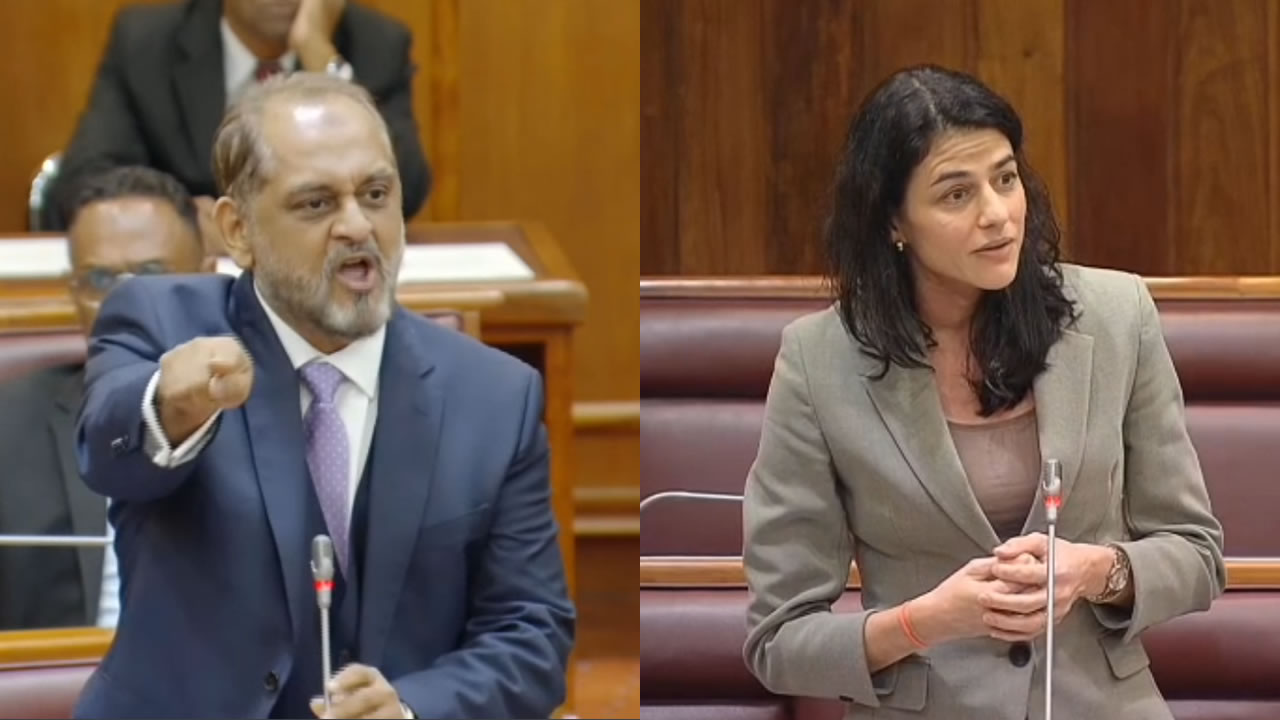 Les échanges entre le ministre Reza Uteem et la députée Joanna Bérenger ont pris un ton houleux.