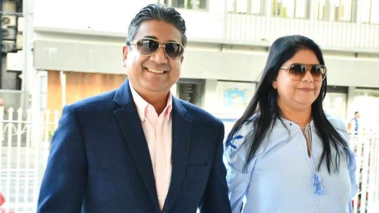 Sherry Singh et son épouse