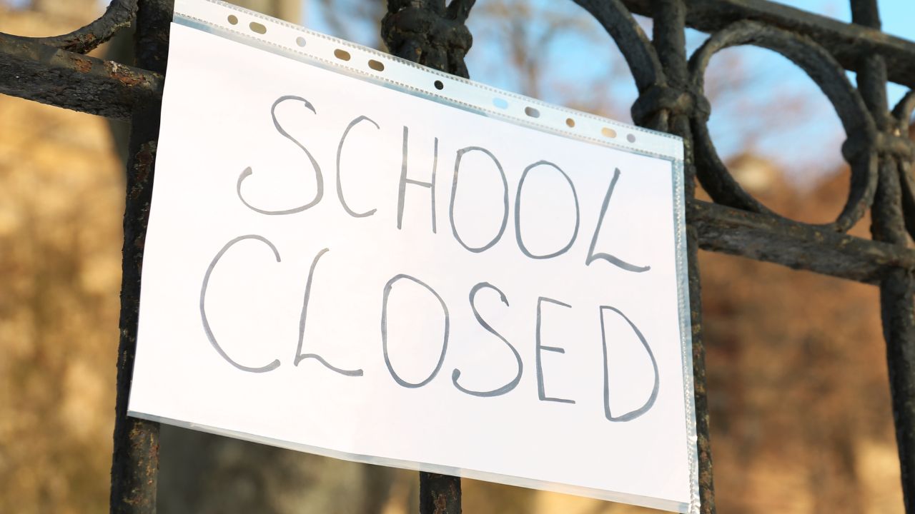 school closed