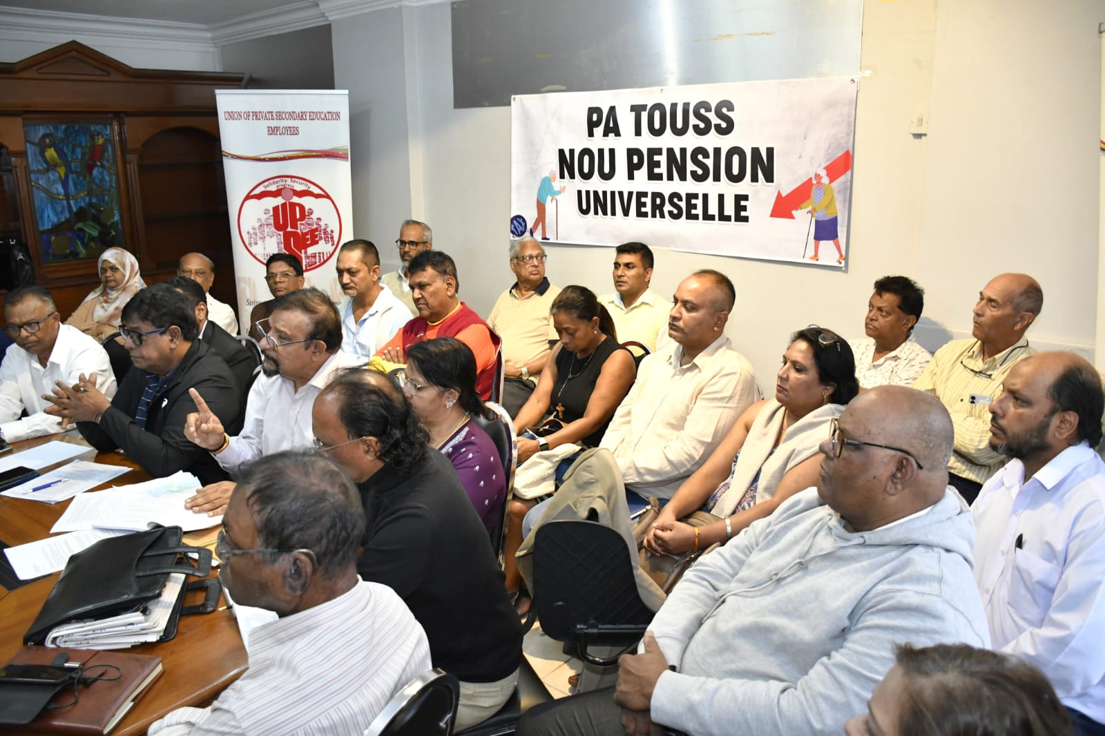Pa touss nou pension