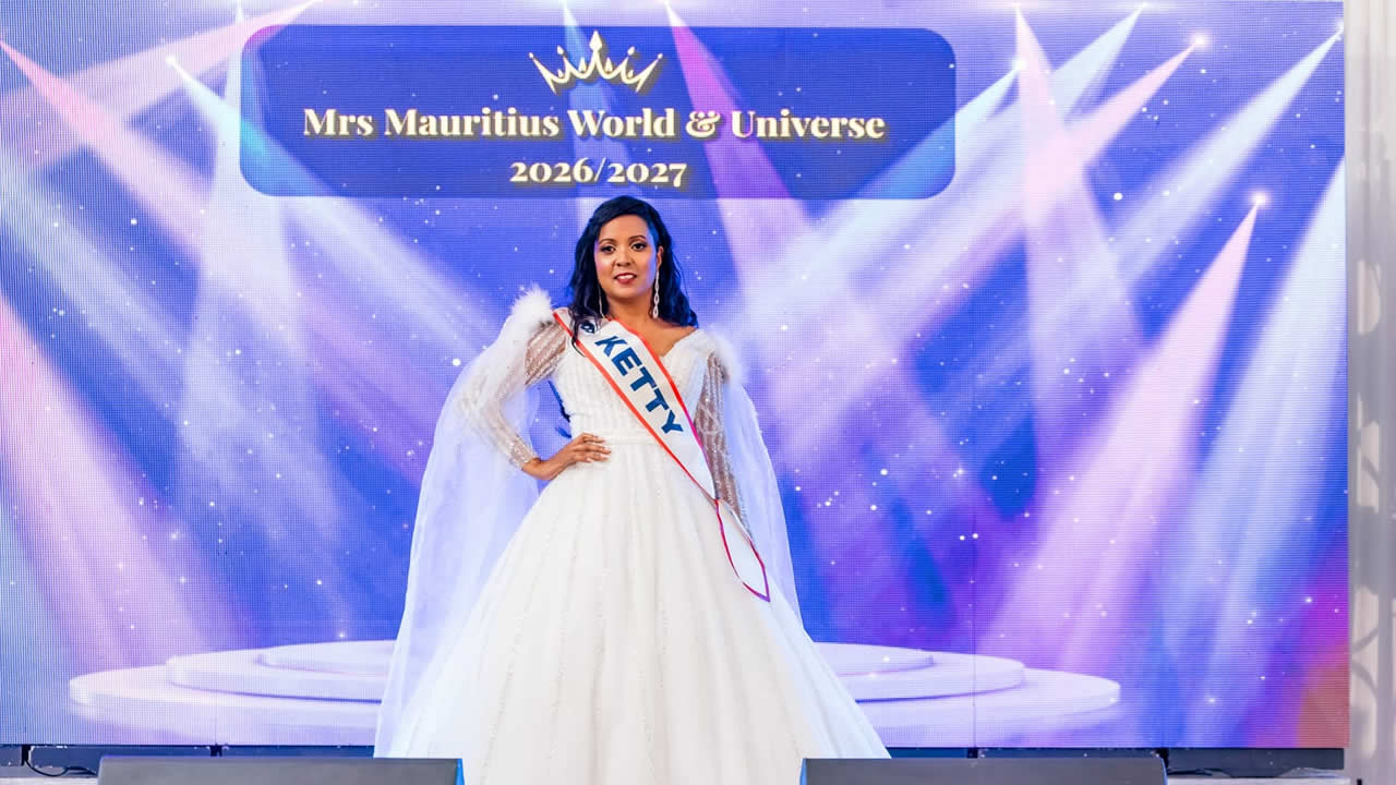 Elle a été élue Mrs Mauritius Universe 2026/2027.
