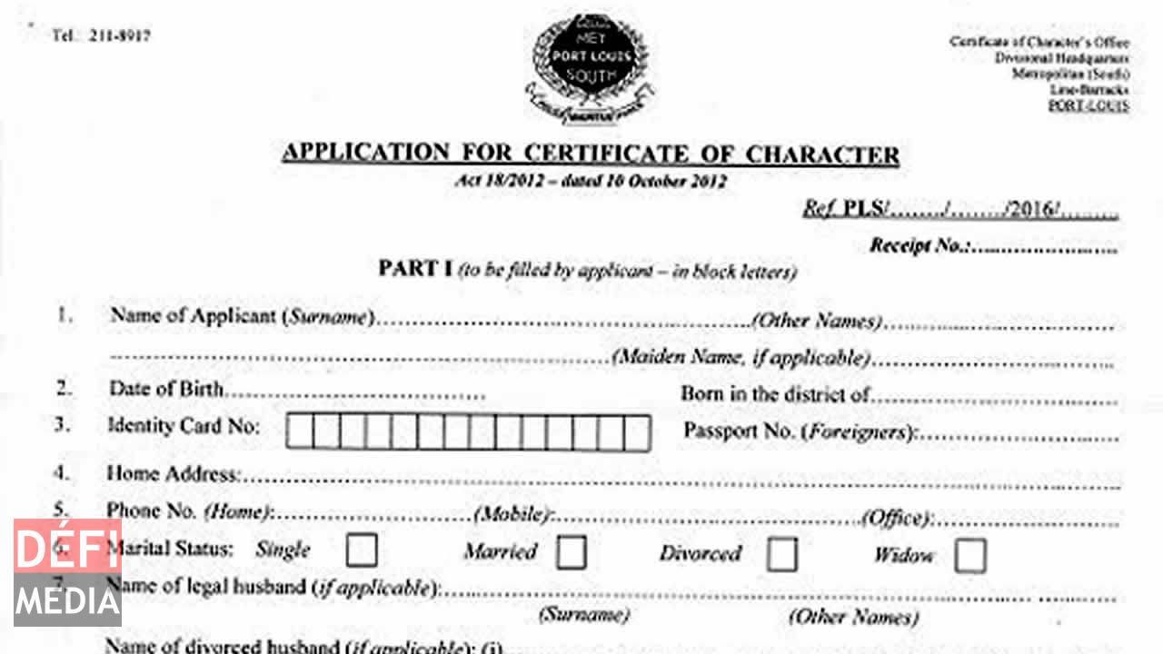 certificat