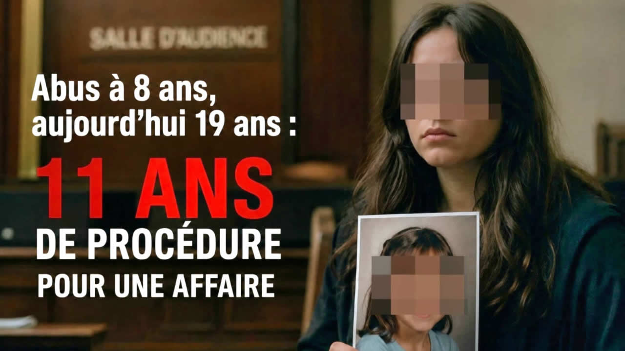 Aujourd’hui âgée de 19 ans, la victime témoigne d’une attente judiciaire de 11 ans qui a marqué toute son adolescence.