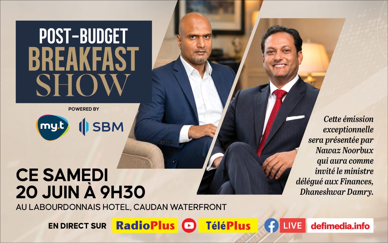 banner post breakfast show