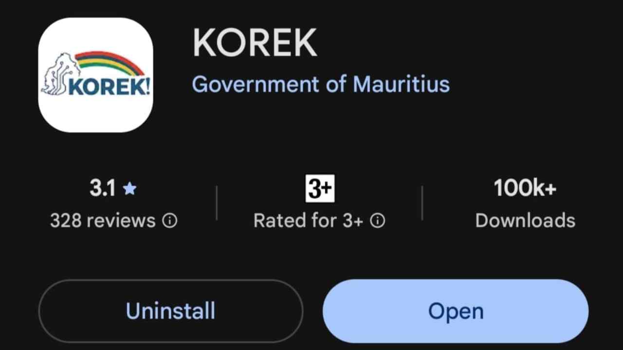 Application korek